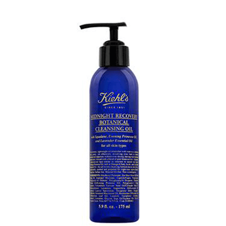 Kiehl's , Midnight Recovery Botanical Cleansing Oil  , คลีนซิ่งออยล์ล้างสิ่งสกปรก , คลีนซิ่งออยล์ , ล้างหน้าลดความมัน 