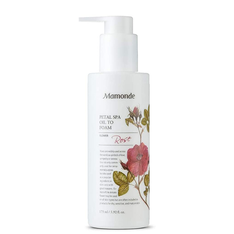 Mamondee,mamonde petal spa oil to foam,ออยล์โฟม,โฟมล้างหน้า,ทำความสะอาดหน้า